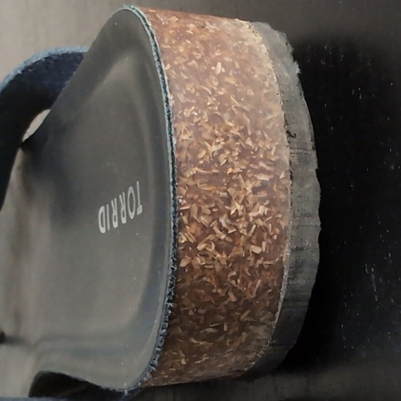 Torrid Sandals Faux leather Size 11.5 women's Extra wide - Picture 5 of 12